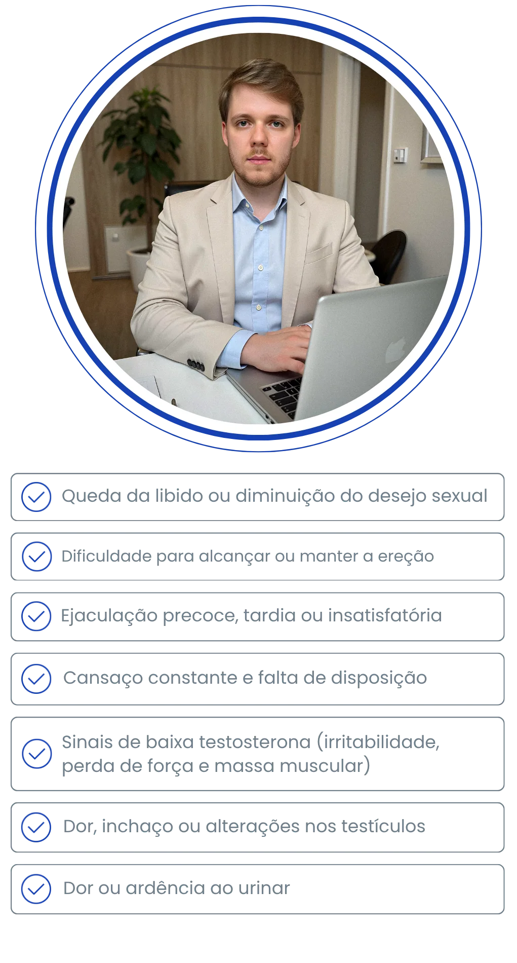 Sintomas para procurar um urologista em mobile
